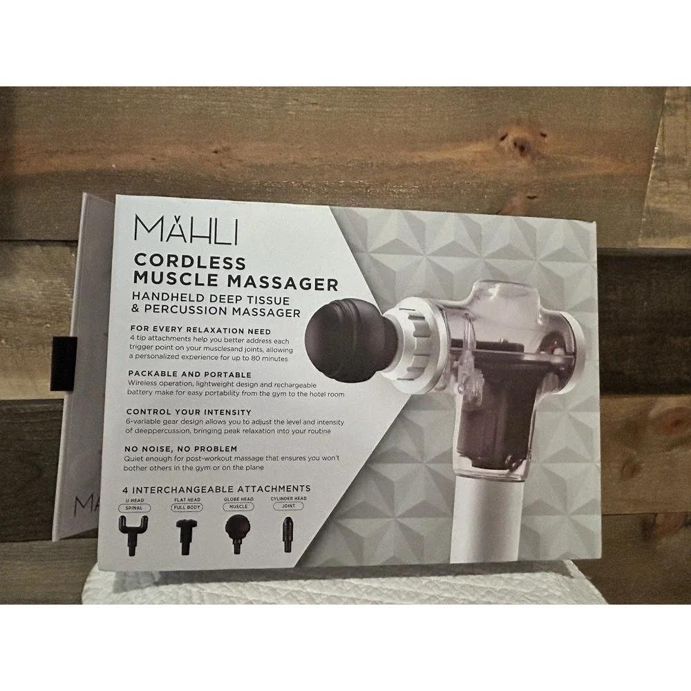 Mahli Muscle Massager Gun Model MDM3005 w‎ Instruction A20